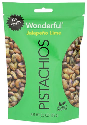 Wonderful Pistachio No Shell Jalapeno Lime 5.5oz