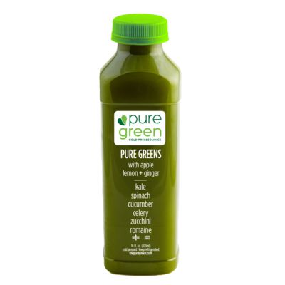 Pure Green Apple Lemon Ginger Juice (16oz.)