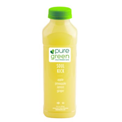Pure Green Soul Kick Cold Pressed Juice (16oz.)