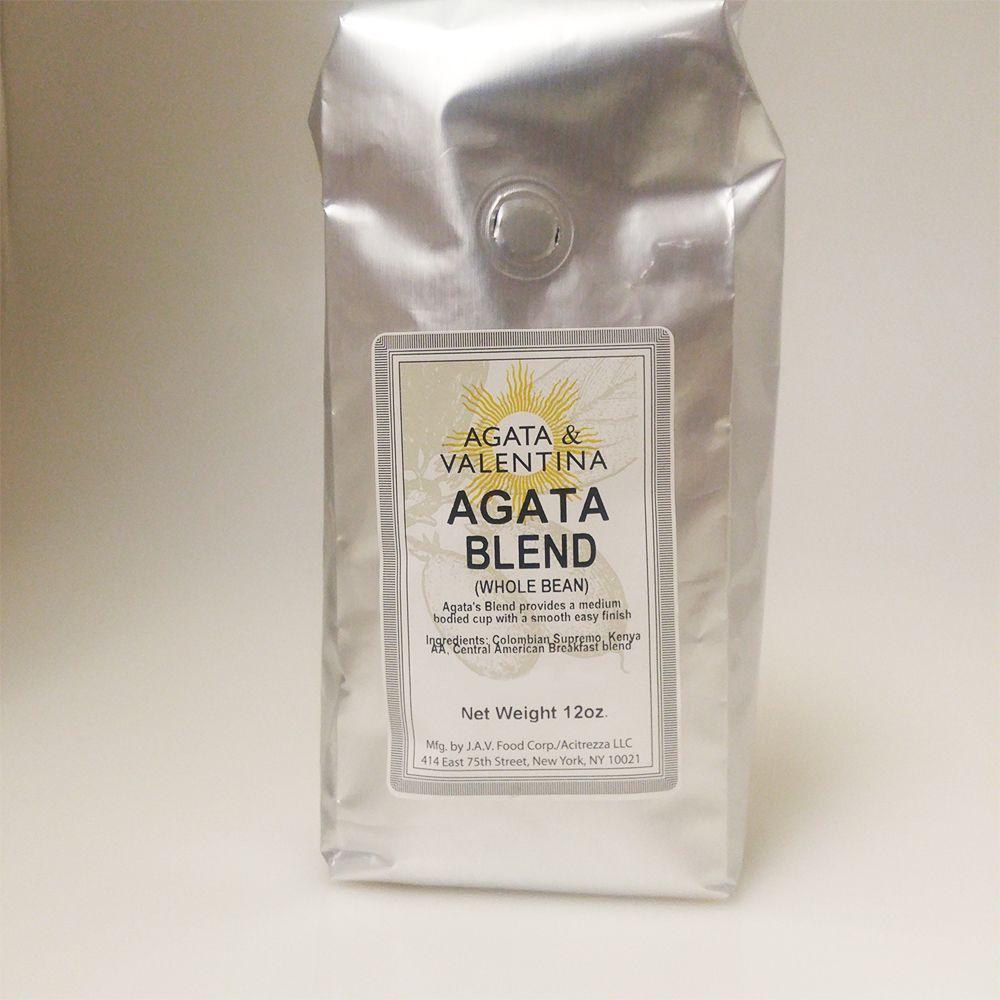 A&V Colombian Supremo Coffee Bean 12Oz