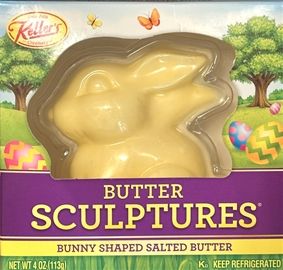 Keller's Butter Bunny Sculpture (4oz)
