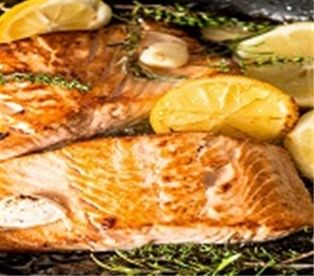 North Atlantic Grilled Salmon with Lemon & Garlic
