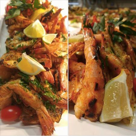 Grilled Butterflied Super Colossal Shrimp