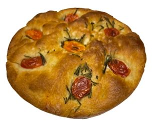 Round Tomato and Rosemary Focaccia (6")