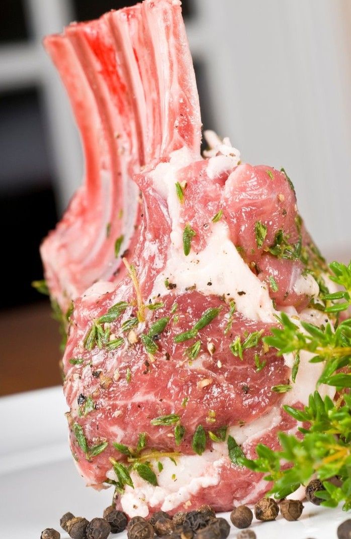 Oven-Ready Herb Crusted  Local Rack of Lamb