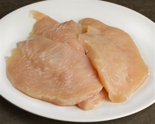Organic Chicken Cutlets Abhf Veg Fed Hmn Rsd