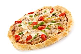 Artichoke & Mushroom Pizza
