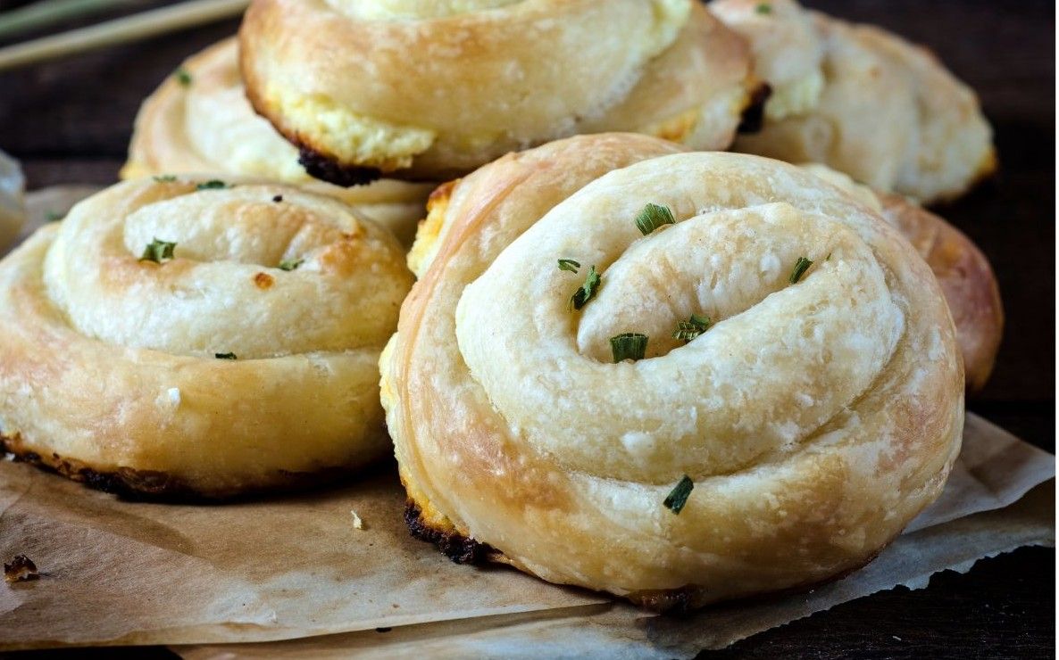 Vegan Spinach And Leek Swirls