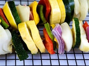 Grilled Vegetable Kebob