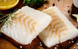 Centered Cod Portion