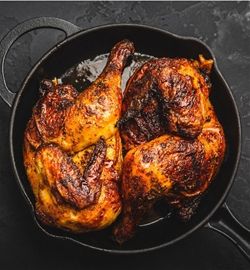 Peruvian Style Half Roasted Chicken