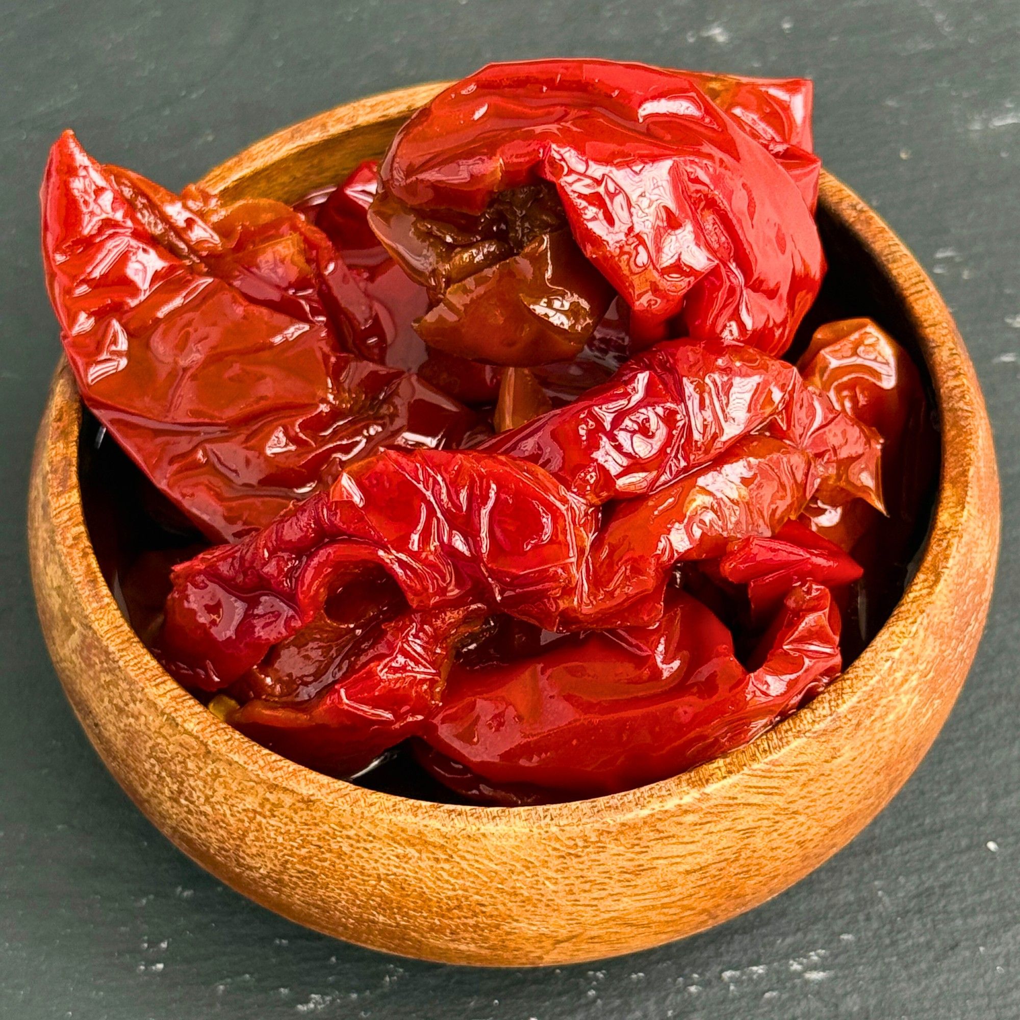 Sweet & Savory Sundried Peppers
