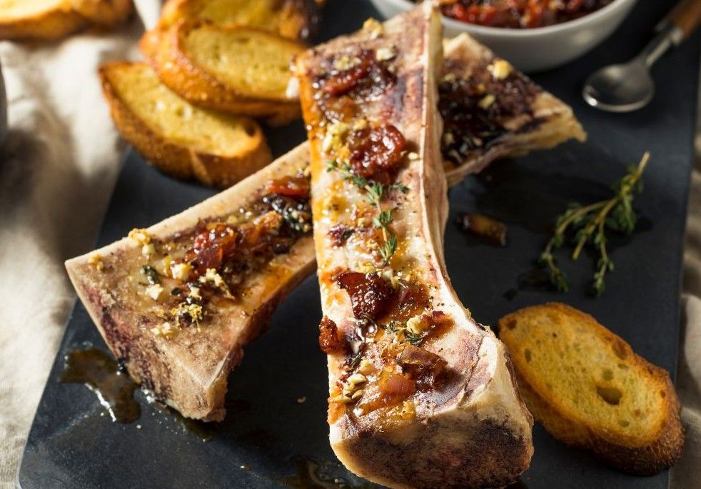 Turkey Bones Roasted