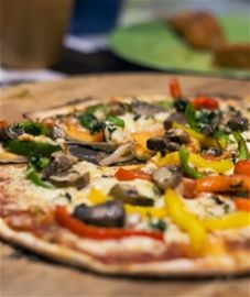 Gluten Free Pizzette with Veggies (9")