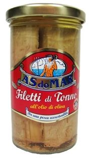 As Do Mar Fillet Di Tonno In Water Jar 5.3oz