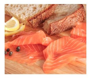 A&V Atlantic Smoked Salmon Pre-Sliced 8Oz