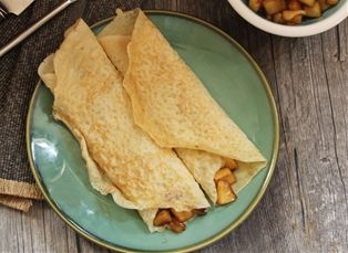 Crepes Handmade Apple (6Pc)