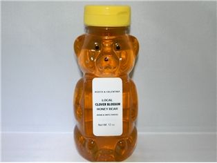 A&V Local Clover Blossom Honey Bear