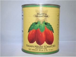 A&V Whole Peeled Italian 6#10/108Oz Tomatoes