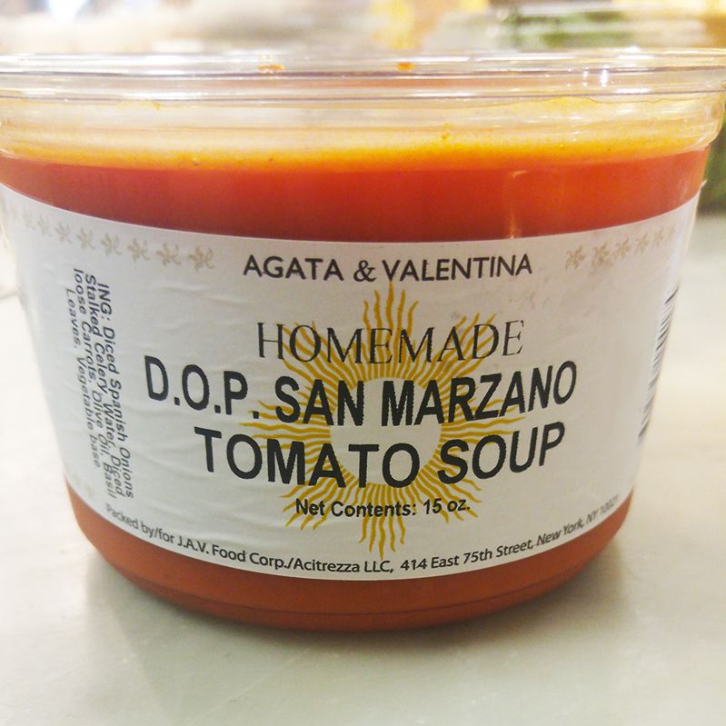 San Marzano D.O.P Tomato Soup