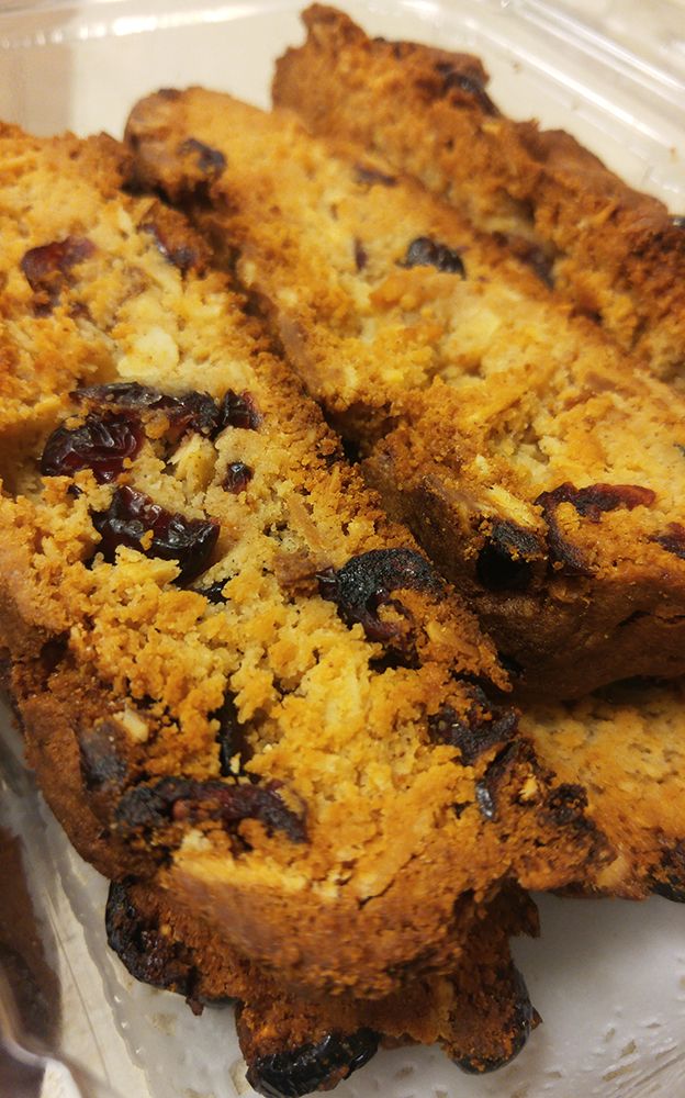 Cranberry Almond Biscotti (Flourless)
