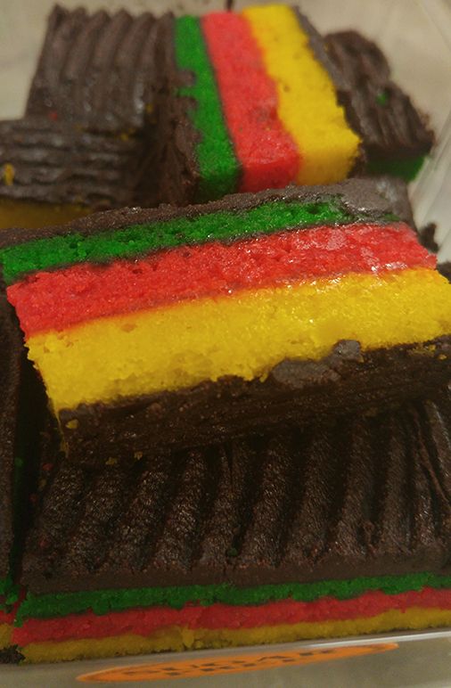 Rainbow Cookies (10 pc.)