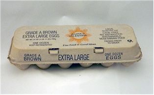 A&V Natural Cage Free Extra Large Brown Eggs (1doz)
