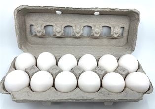 A&V Large Local Cage Free White Eggs (dozen)