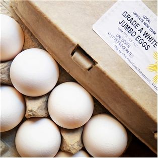A&V Cage Free Jumbo White Eggs