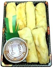A&V Vegetable Spring Roll (6Pc)
