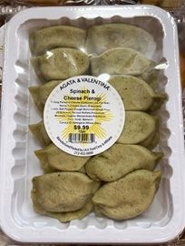 Spinach & Cheese Pierogi (12pc)