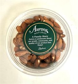Almonds Roasted Organic Salted (9.5 oz)