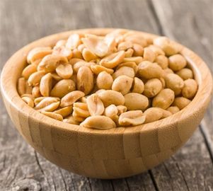 Organic Peanuts Jumbo Roasted Salted 10oz