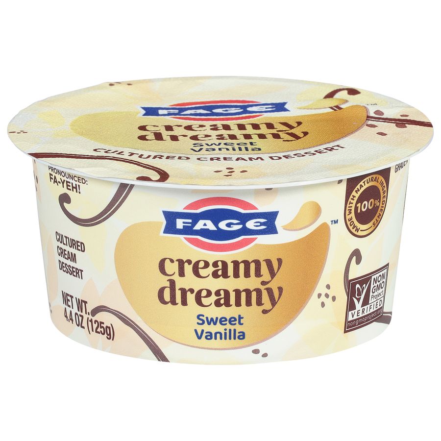 Fage Creamy Dreamy Sweet Vanilla 4.4oz