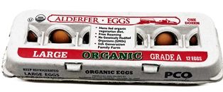 Alderfer Organic Large Brown Eggs (1 doz)