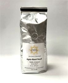 Agata Blend Decaf Whole Bean (16oz)