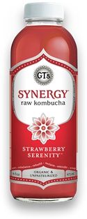 GT ORGANIC STRAWBERRY SERENITY KOMBUCHA