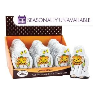 Thompson Milk Chocolate Foiled Groovy Ghost 1.75 OZ