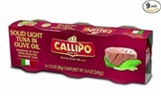 Callipo Light Tuna in Olive Oil 3pk (2.8oz)