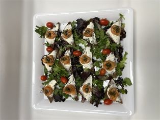 Smoked Salmon Triangles