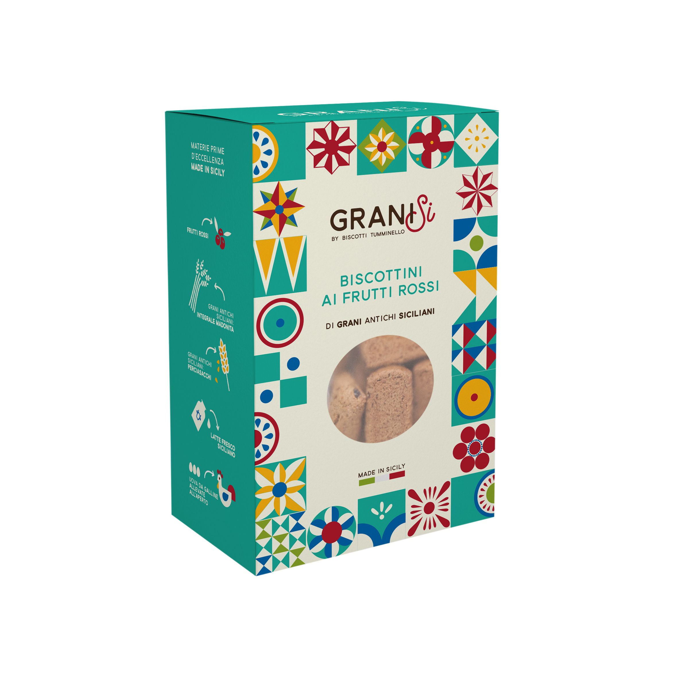 Tumminello Biscottini Al Frutti Rossi (7.40 oz)