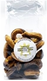Handmade "Torcetti" Biscotti Piemontese Cocoa