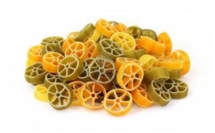 A&V Organic Ruote Di Carro Pasta (17.63 Oz)