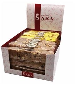 Sara Soft Torrone Display - Pistachio & Hazelnut