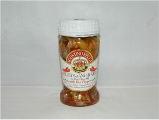 Recca Anchovie Fillets In Jars Hot (3.17 oz.)