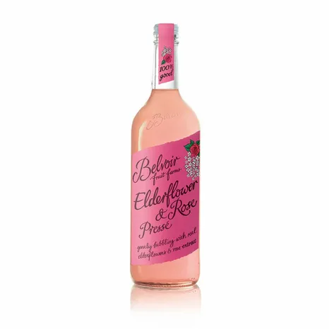 Belvoir Org Elderflower Rose Lemonade (25.4Oz)