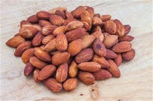 Organic Dry Roasted Unsalted  Almonds (6oz)