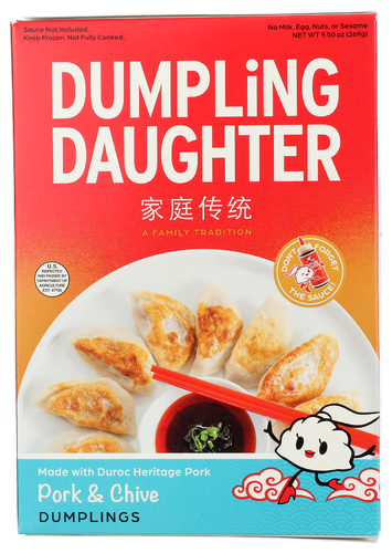 Dumpling Daughter Pork & Chive Dumpling 9.5oz