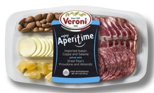 Veroni Aperitime Coppa, Salame, Pears, Provolone & Almonds