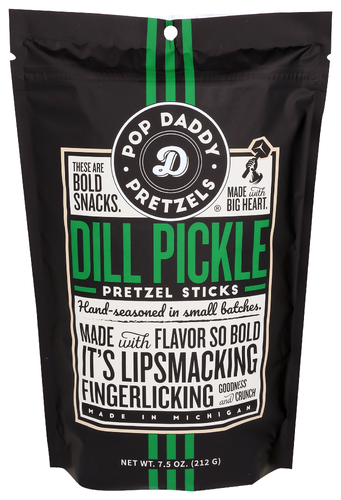 Pop Daddy Dill Pickle Pretzel (7.5oz)